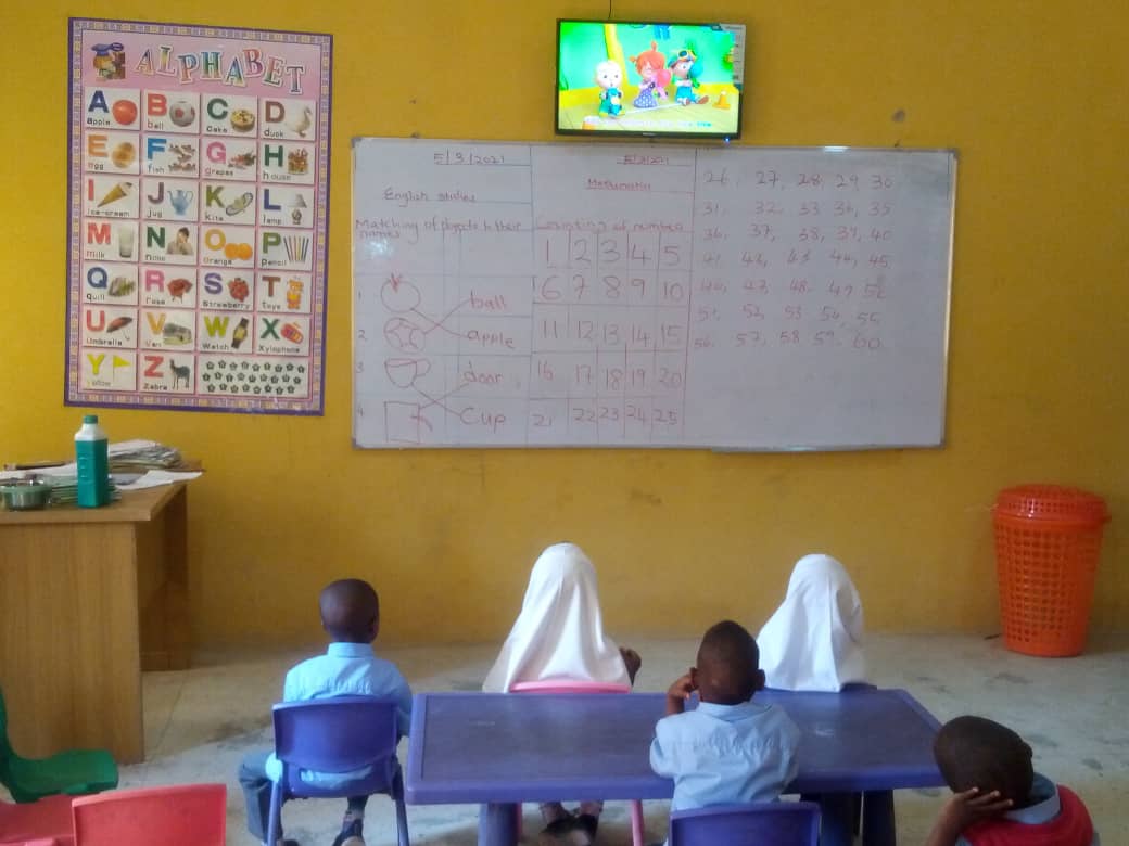 A nursery class.